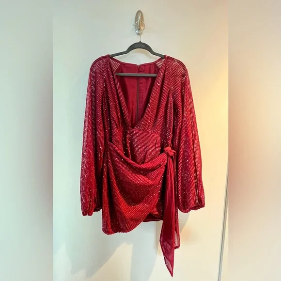 strapless open back dress Womens Kimberly Sequin Dress Motel With Open Back- Red  Dolls Kill